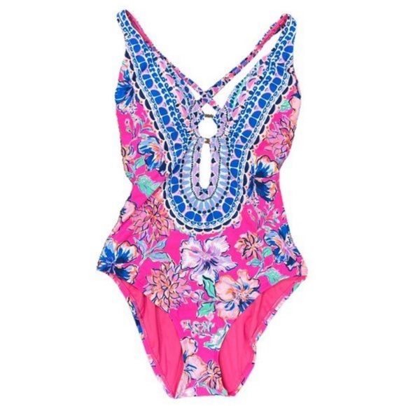 Beautiful Lilly Pulitzer swimsuit - Picture 6 of 7